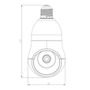 Caméra intelligente 2K Nivian / NVS-IPC-BULB1