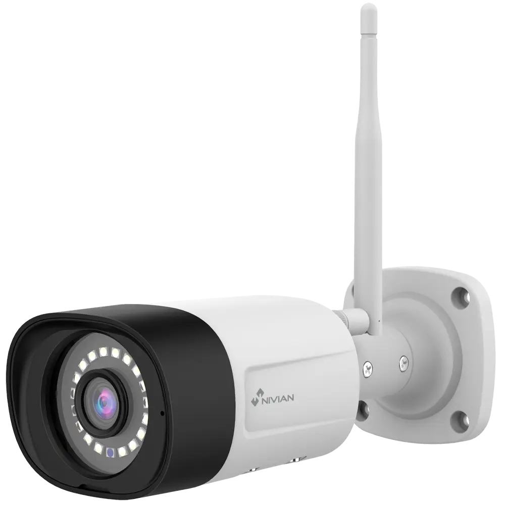 Nivian Caméra Bullet Extérieur Wi-Fi 3MP 2K (NV-CAM30-W6)