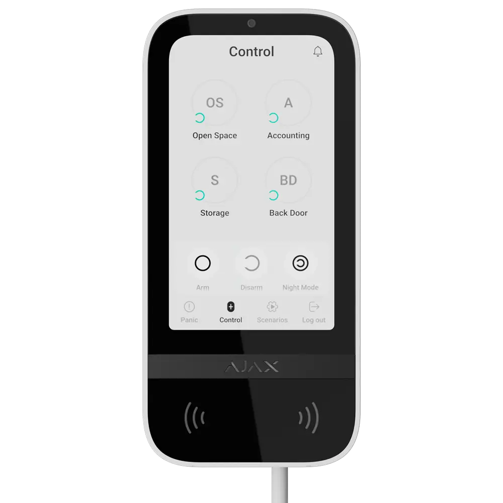 FIBRA- KEYPADTOUCHSCREEN- W