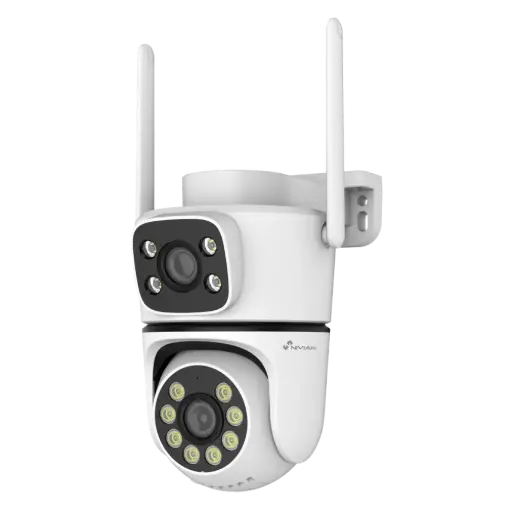 [NVS-IPC-0S6-DUAL] Nivian Caméra Extérieur Wi-Fi 3MP Double Objectif (IPC-0S6-DUAL)