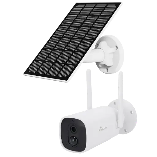 [NVS-06BATSOLAR] Nivian Caméra Extérieure Solaire Wi-Fi (Batterie incluse) 1080p (NVS-06BATSOLAR)