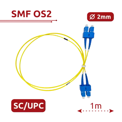 [SF-SC-UPC-SC-UPC-OS2-DX-1M-Y] SF-SC-UPC-SC-UPC-OS2-DX-1M-Y