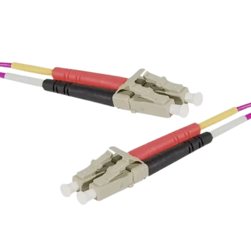 [ECF-392781] Jarretière optique duplex HD multi OM4 50/125 LC-UPC/LC-UPC erika- 1m