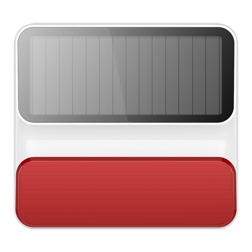 [NVS-S8A-U1] Nivian Sirène solaire pour extérieur 